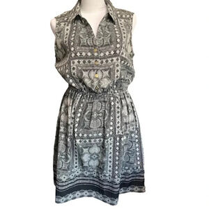 ALFANI light weight casual women's size 8P black and white dress